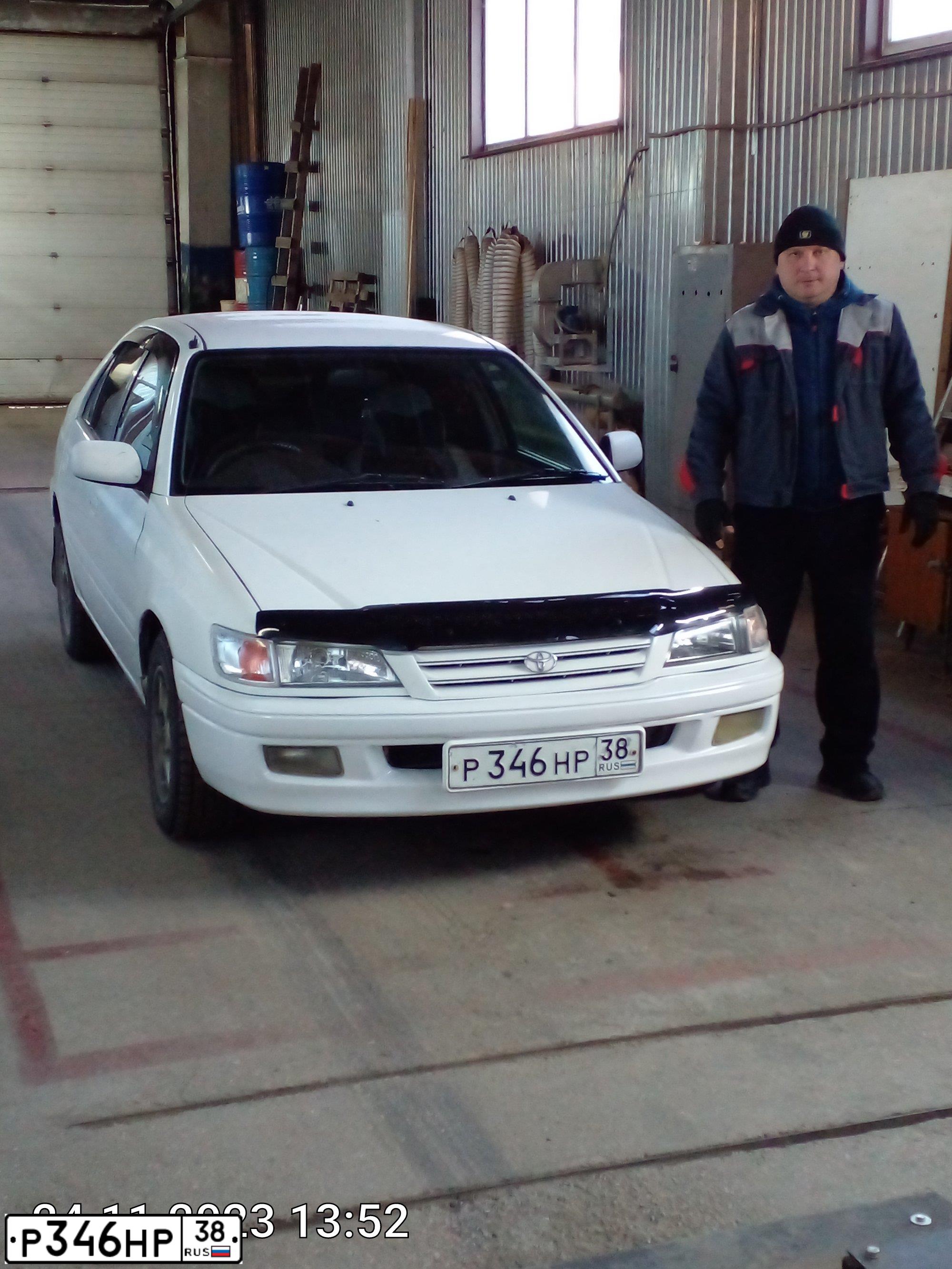 Фото автомобиля TOYOTA CORONA, 1997 — госномер Р346НР38