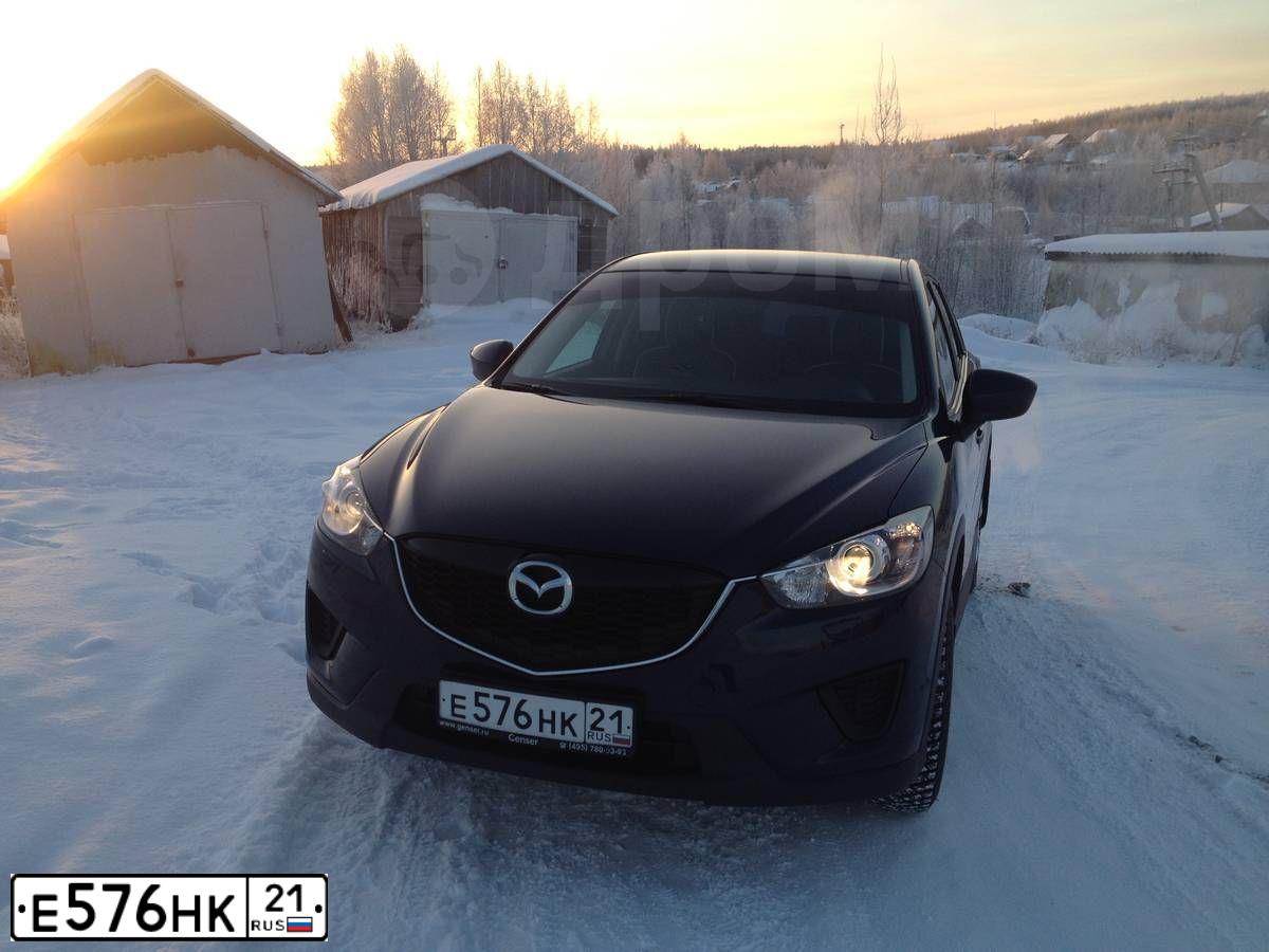 Фото автомобиля MAZDA CX-5, 2014 — госномер С316ЕР72. Цвет: СИНИЙ
