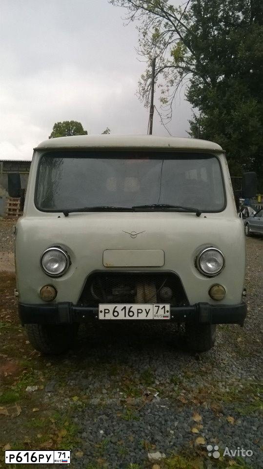 Фото автомобиля UAZ 3741, 2005 — госномер Р616РУ71. Цвет: БЕЛАЯ НОЧЬ