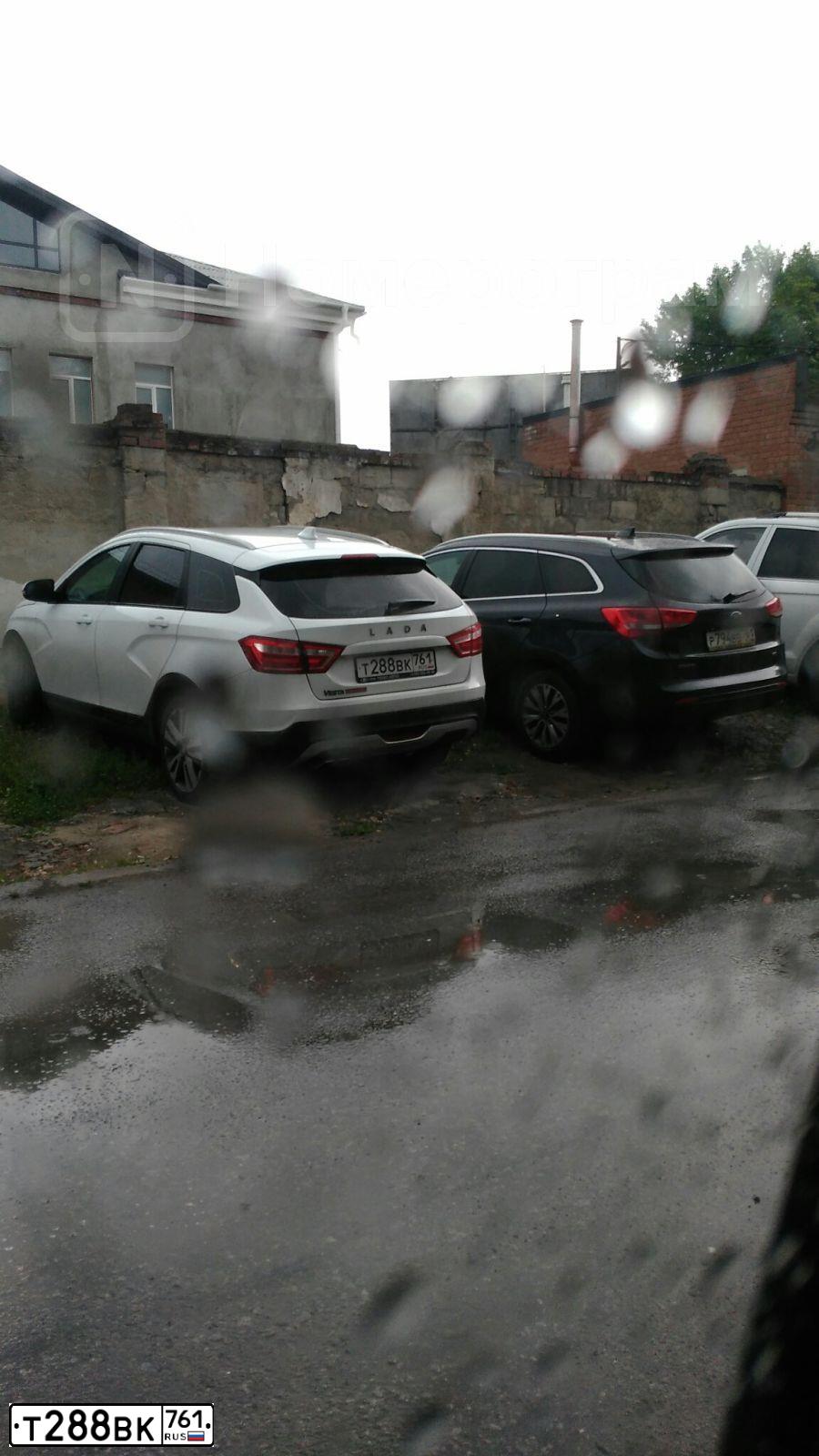 Фото автомобиля LADA VESTA, 2020 — госномер Т288ВК761. Цвет: Белый
