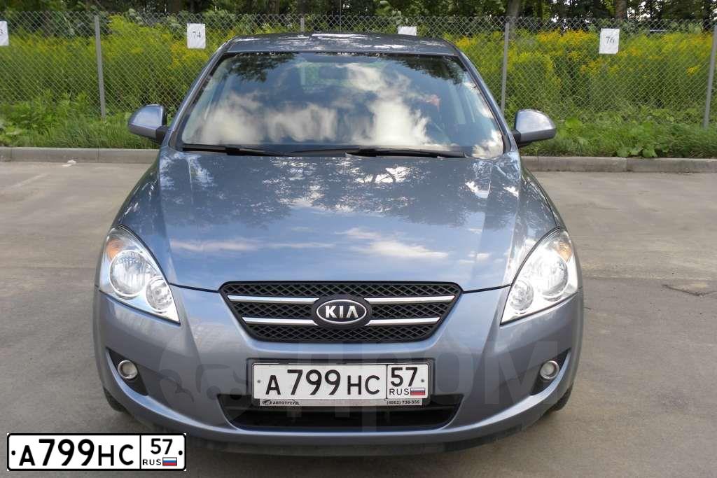 Фото автомобиля KIA CEE'D, 2013 — госномер А799НС57. Цвет: СЕРЫЙ