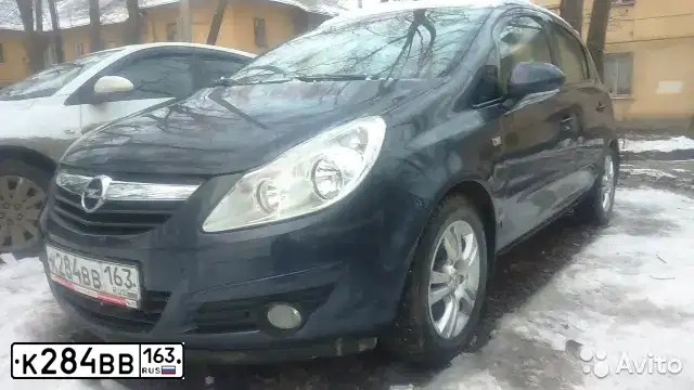 Фото автомобиля OPEL CORSA, 2007 — госномер Р910ХО161. Цвет: ТЕМНО-СЕРЫЙ