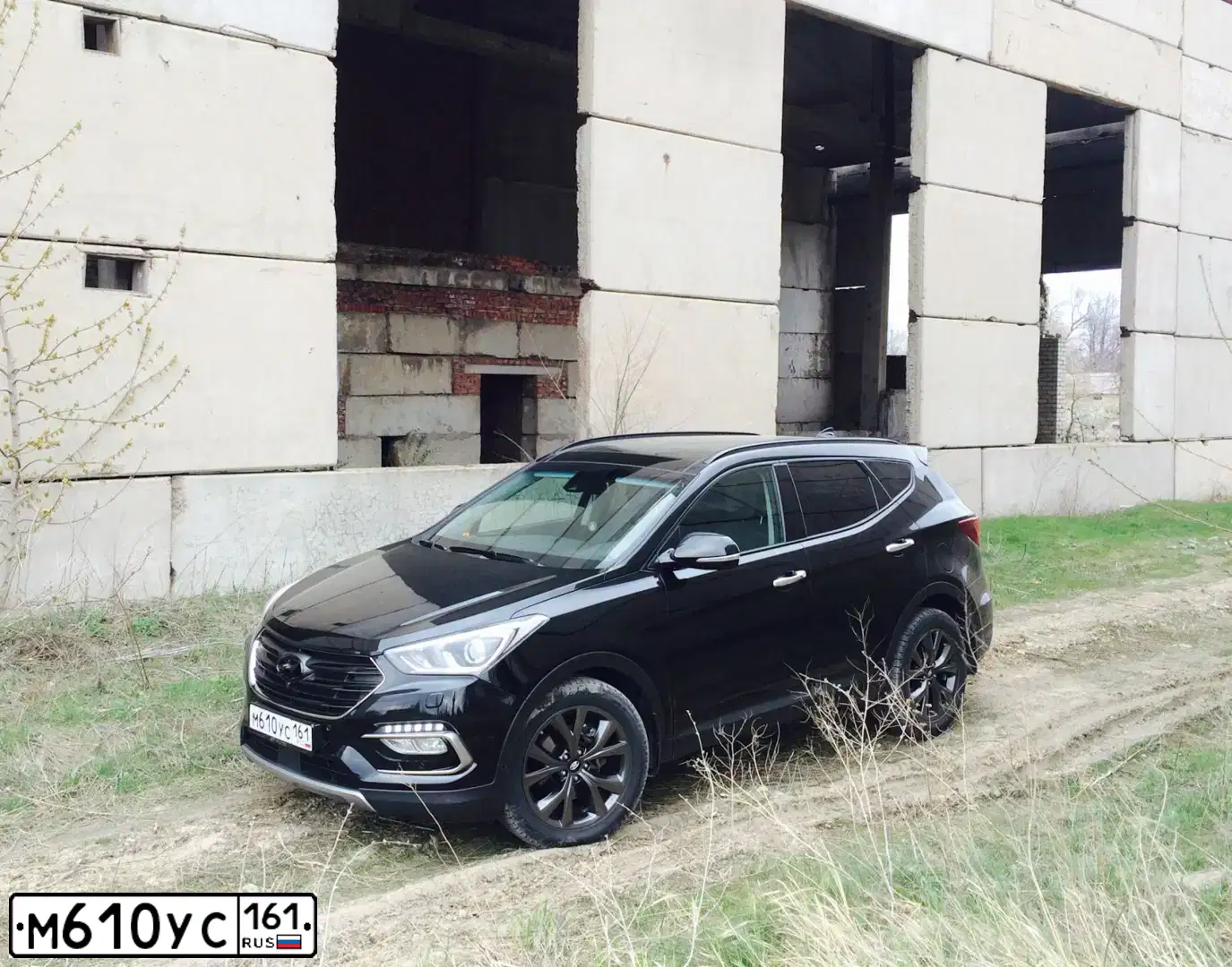 Фото автомобиля HYUNDAI SANTA FE, 2015 — госномер М107ВО181