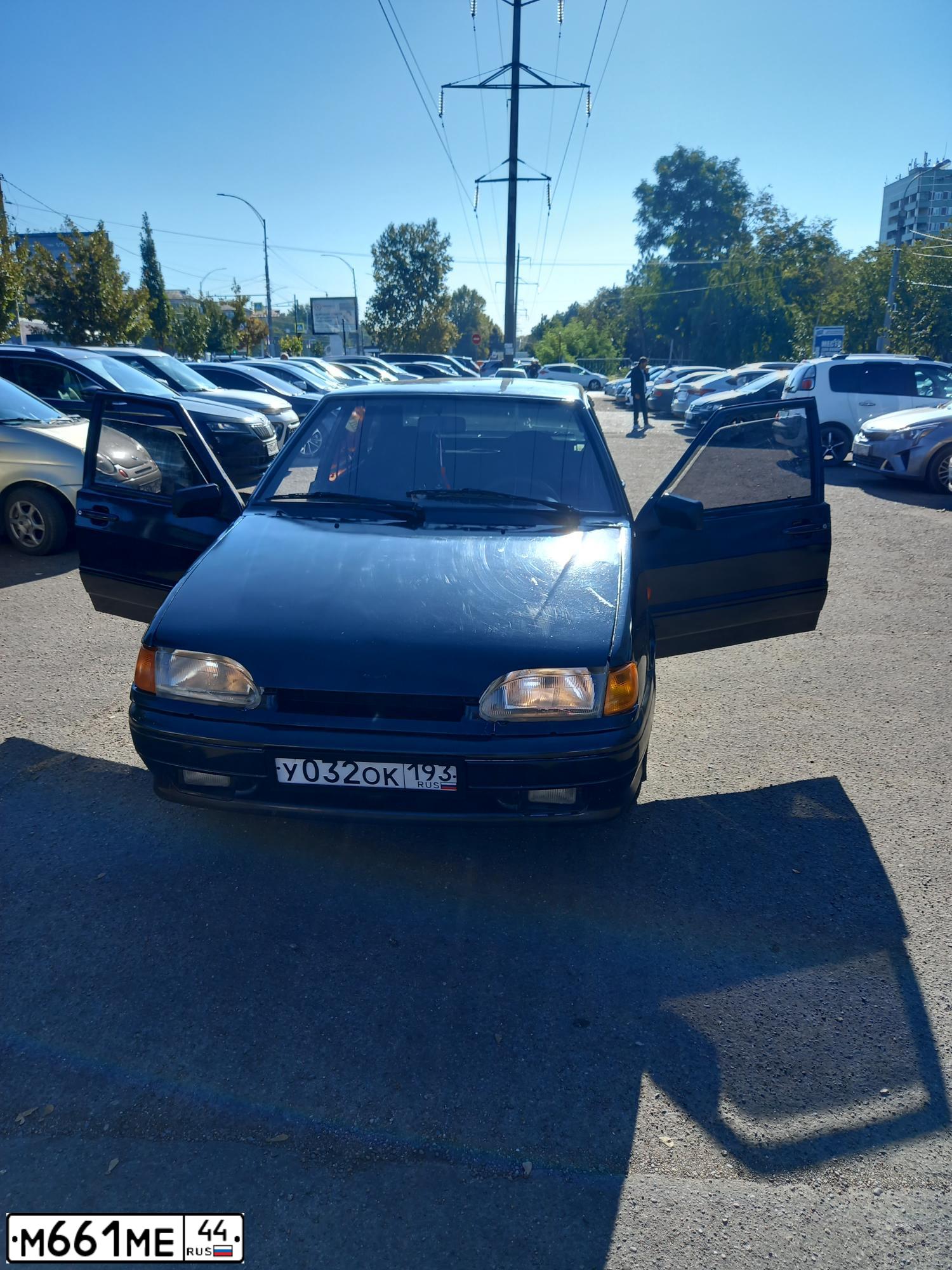 Фото автомобиля LADA 2114 SAMARA, 2006 — госномер С232УВ193. Цвет: ГРАФИТОВЫЙ МЕТАЛЛИК