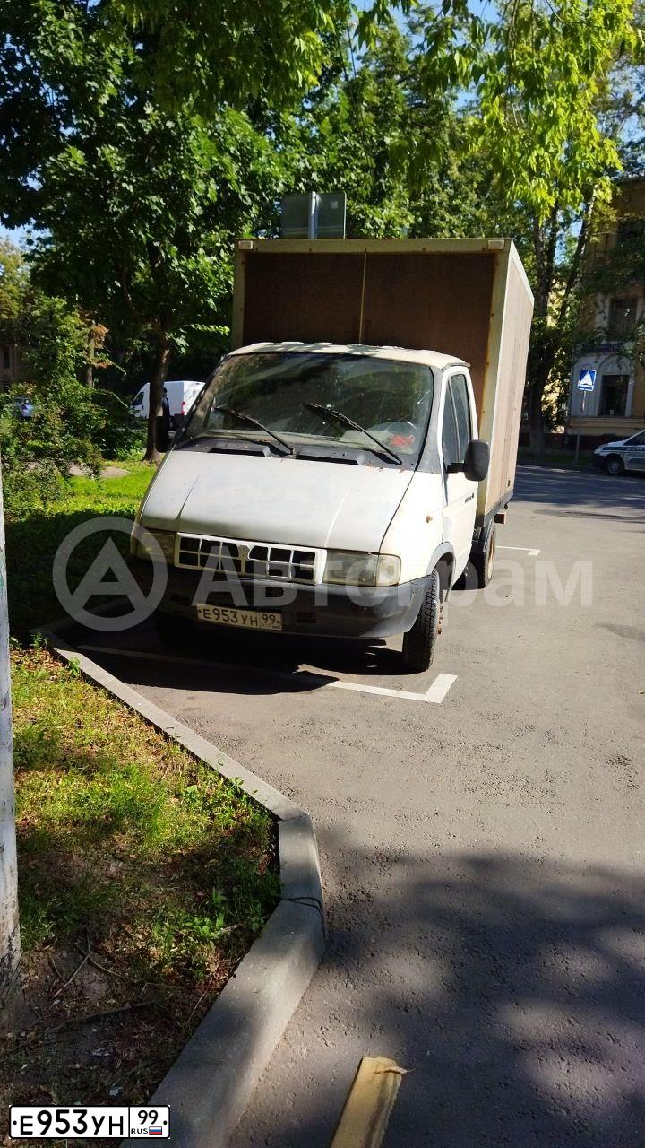 Фото автомобиля GAZ 3302 EL, 2002 — госномер Е953УН99. Цвет: БЛЕДНО-ЖЕЛТЫЙ