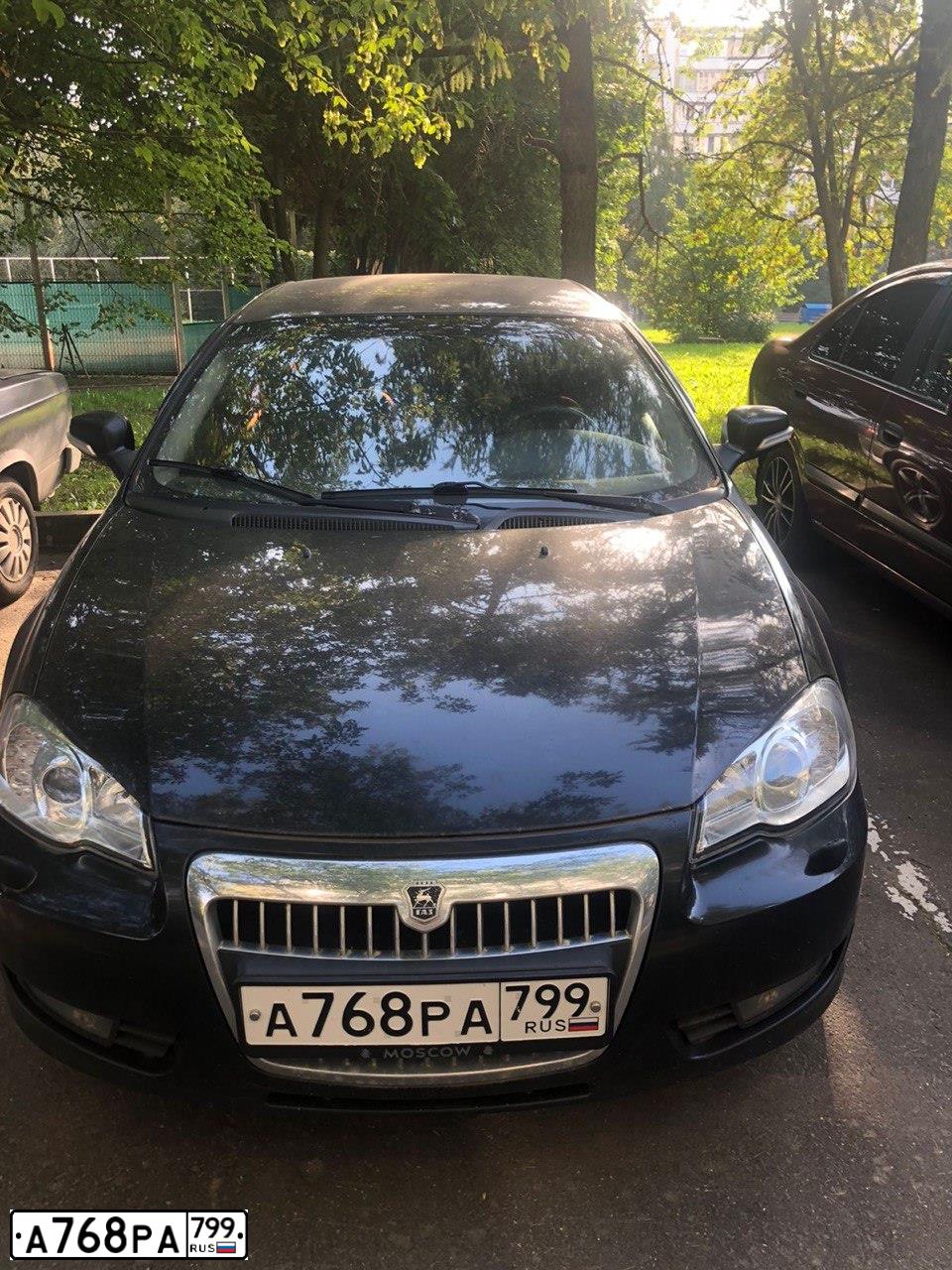 Фото автомобиля GAZ Z WOLGA SIBER, 2010 — госномер У221ОВ71. Цвет: ЧЕРНЫЙ