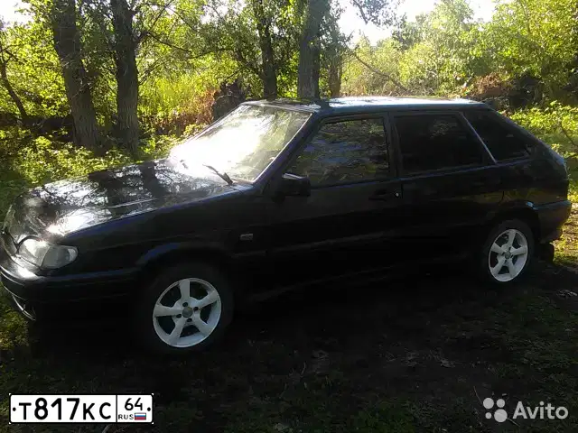 Фото автомобиля LADA 2114 SAMARA, 2007 — госномер А868КЕ156. Цвет: ЧЕРНЫЙ