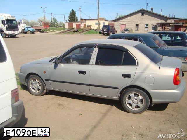 Фото автомобиля TAGAZ ACCENT, 2009 — госномер Е109ОЕ43. Цвет: СВЕТЛО-БЕЖЕВЫЙ