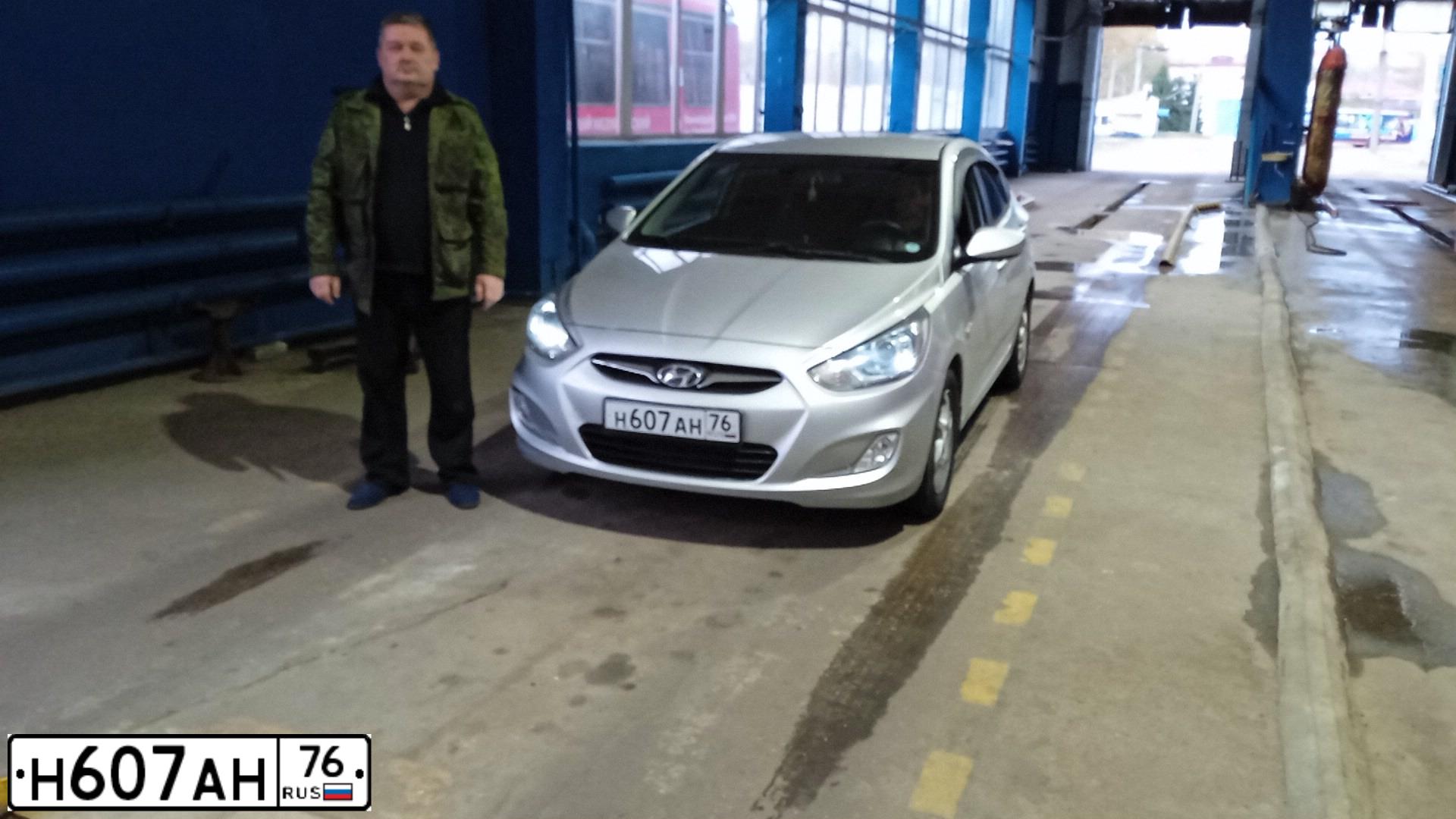 Фото автомобиля HYUNDAI SOLARIS, 2011 — госномер А054СК30