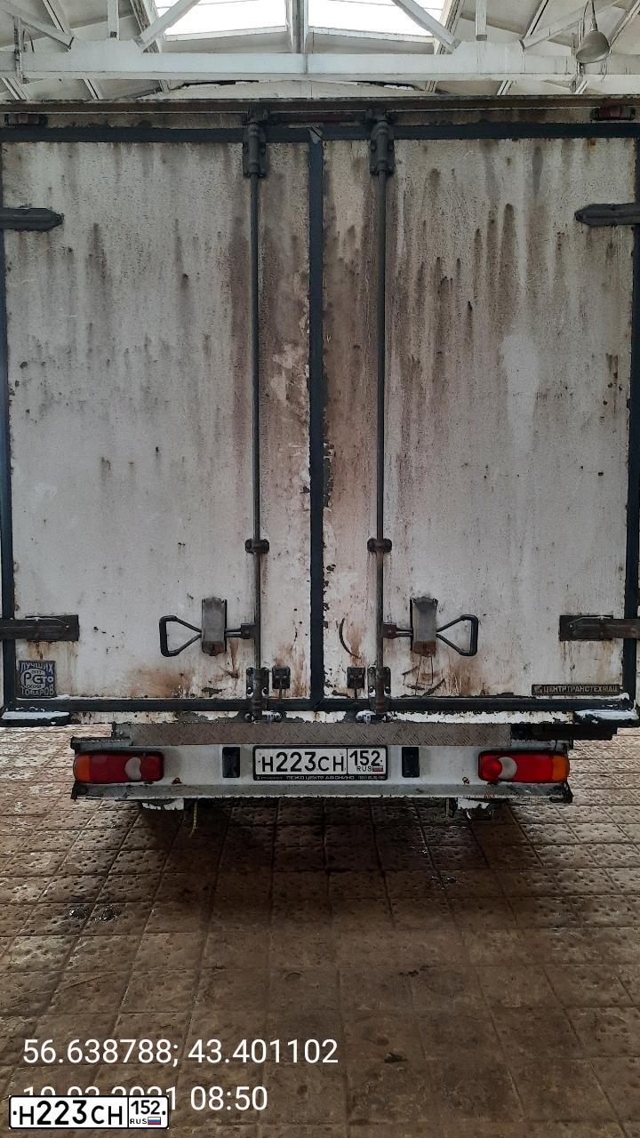 Фото автомобиля PEUGEOT BOXER, 2014 — госномер Н223СН152. Цвет: БЕЛЫЙ
