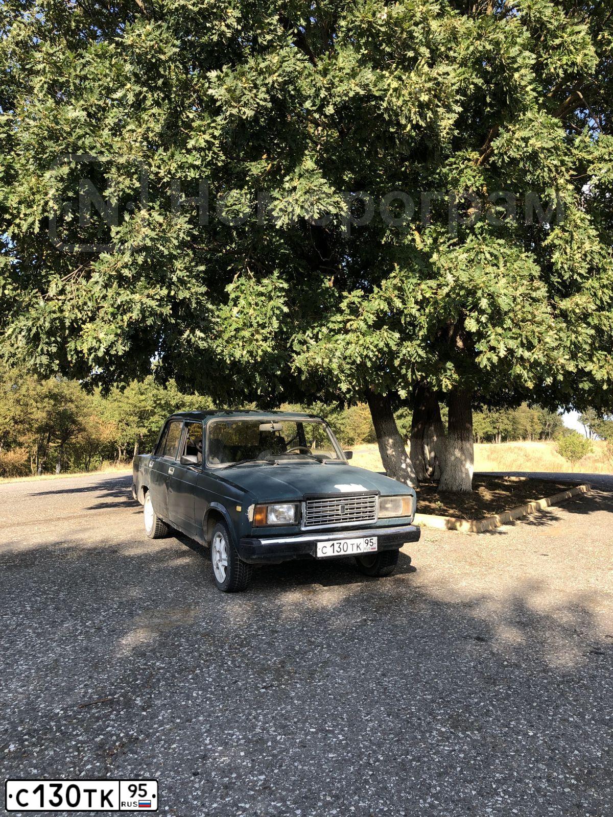 Фото автомобиля LADA 2107, 2009 — госномер С130ТК95. Цвет: МОРСКАЯ ПУЧИНА
