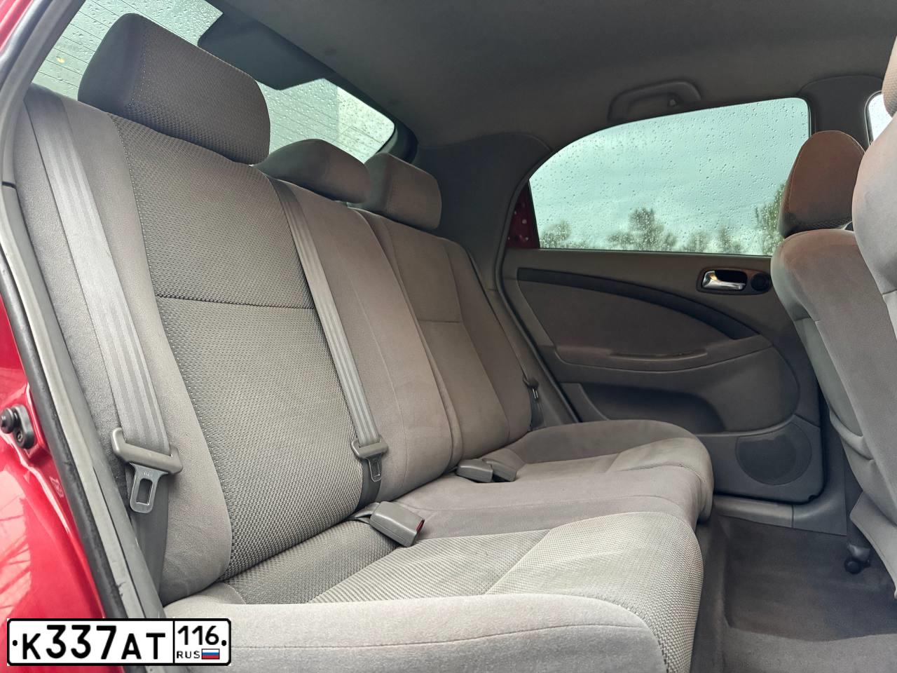 Фото автомобиля CHEVROLET LACETTI, 2007 — госномер К337АТ116. Цвет: ТЕМНО-КРАСНЫЙ
