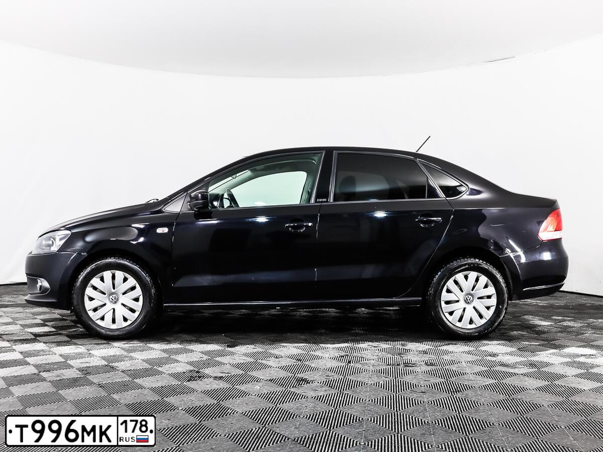 Фото автомобиля VOLKSWAGEN POLO, 2015 — госномер Т996МК178. Цвет: ЧЕРНЫЙ
