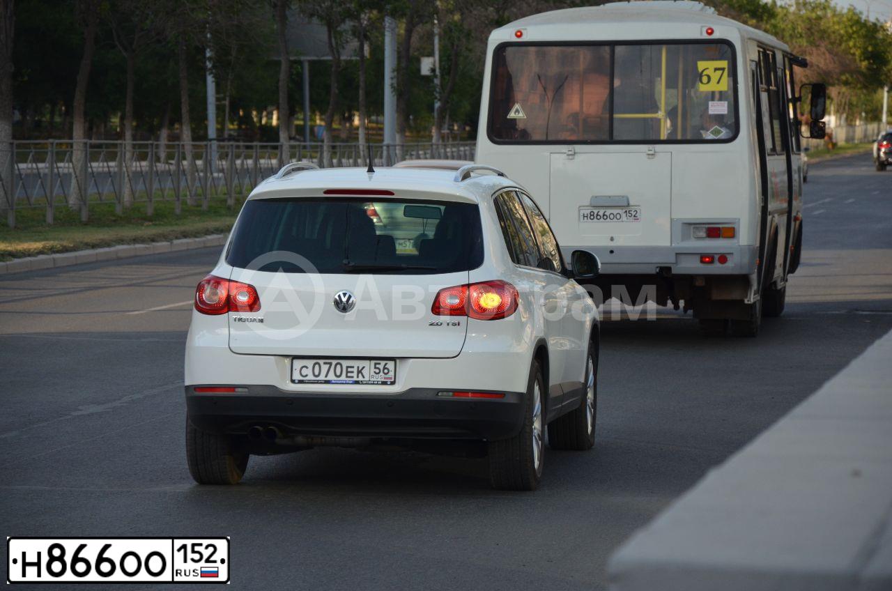 Фото автомобиля PAZ 3205, 2015 — госномер Н866ОО152. Цвет: БЕЛЫЙ