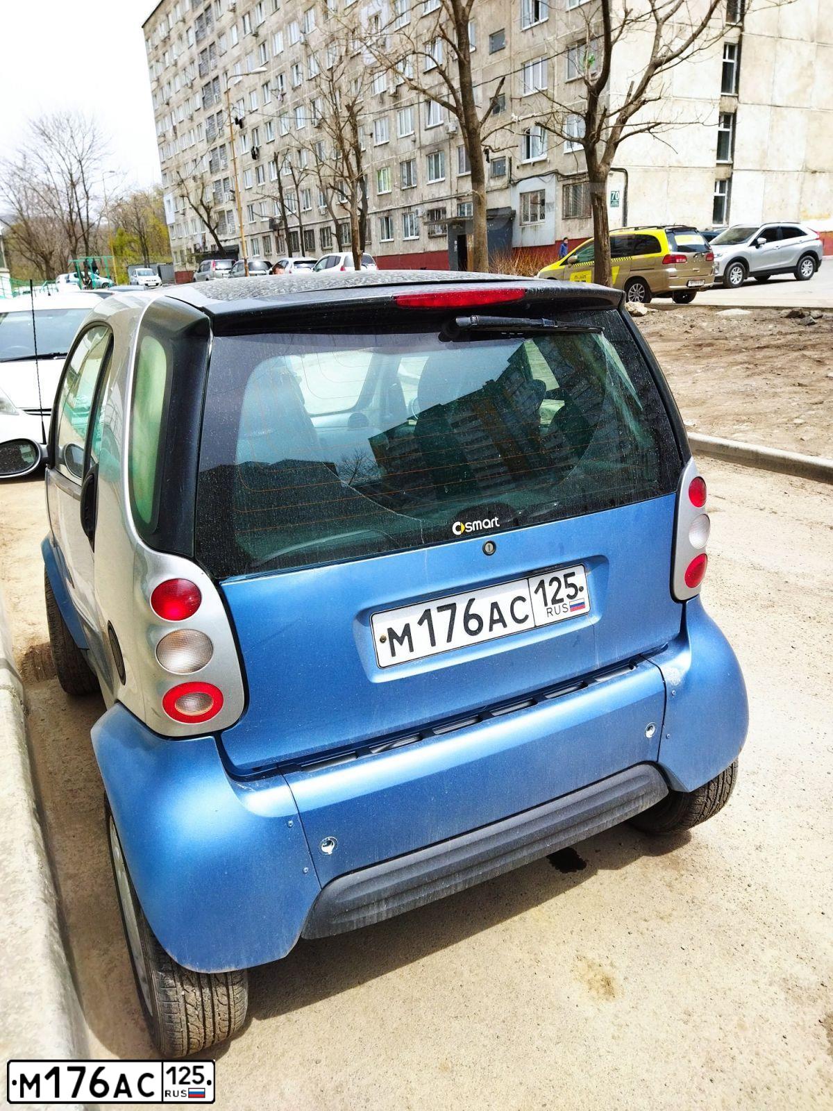 Фото автомобиля SMART CITY, 2001 — госномер О137СМ27