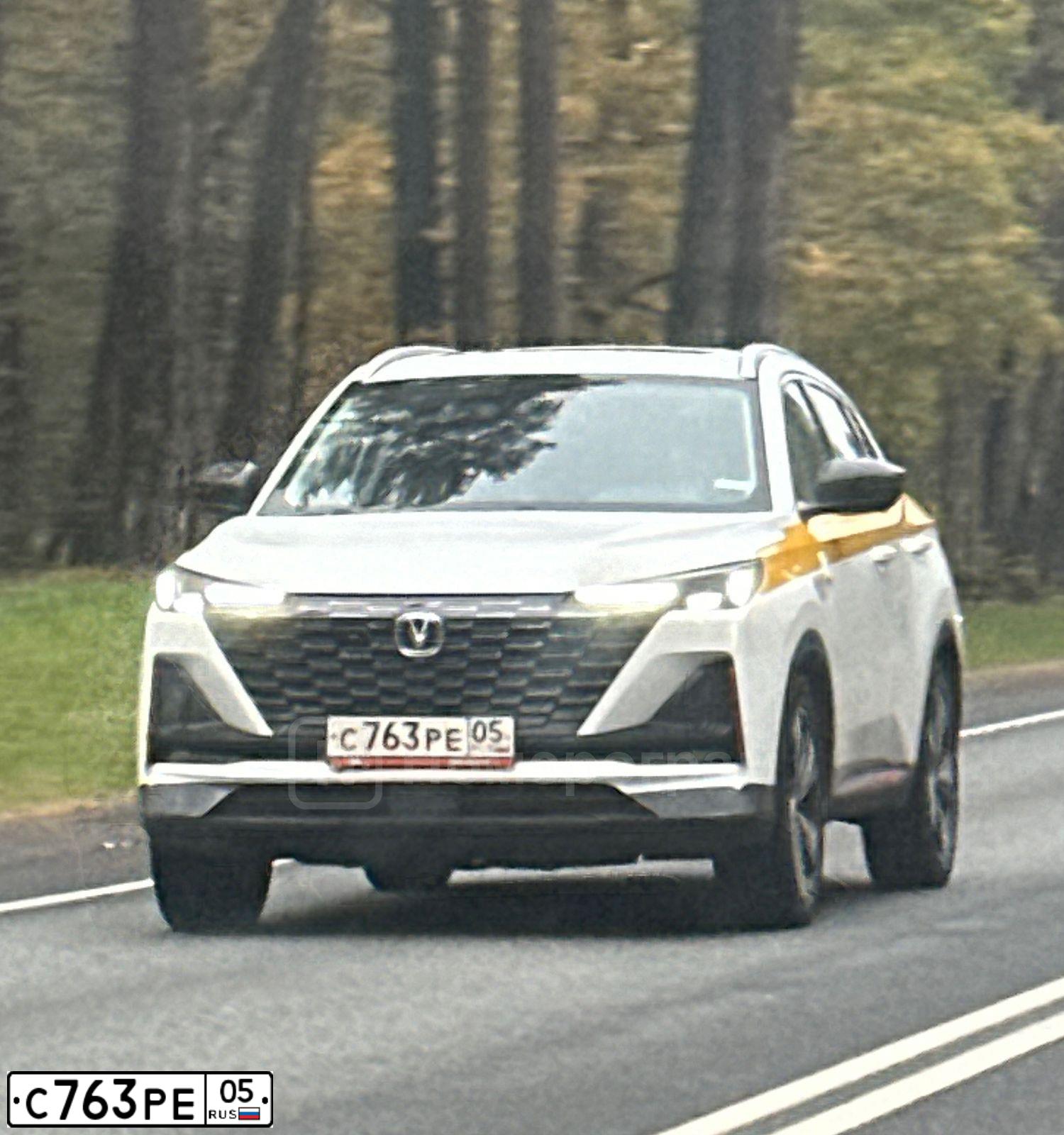 Фото автомобиля CHANGAN CS55, 2023 — госномер С763РЕ05