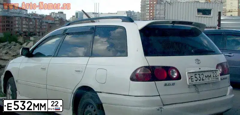 Фото автомобиля TOYOTA CALDINA, 1999 — госномер Е532ММ22