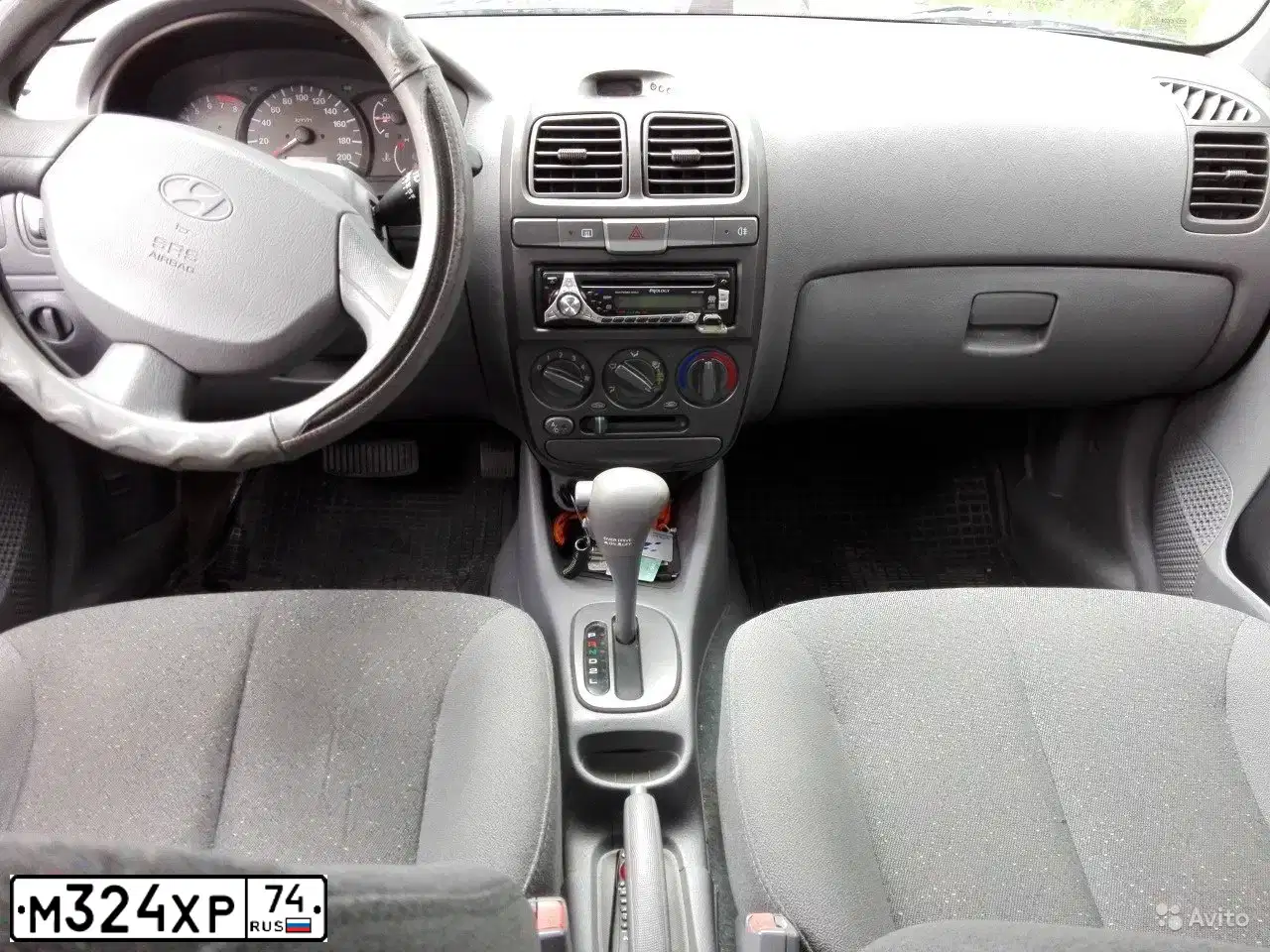 Фото автомобиля TAGAZ ACCENT, 2006 — госномер М324ХР74. Цвет: СЕРЕБРИСТЫЙ
