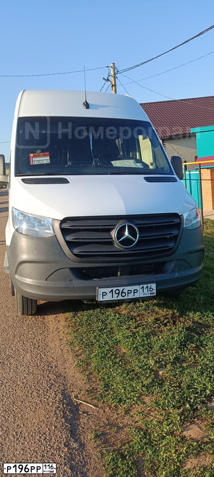 Фото автомобиля HYUNDAI UNIVERSE, 2012 — госномер Р196РР116. Цвет: Белый