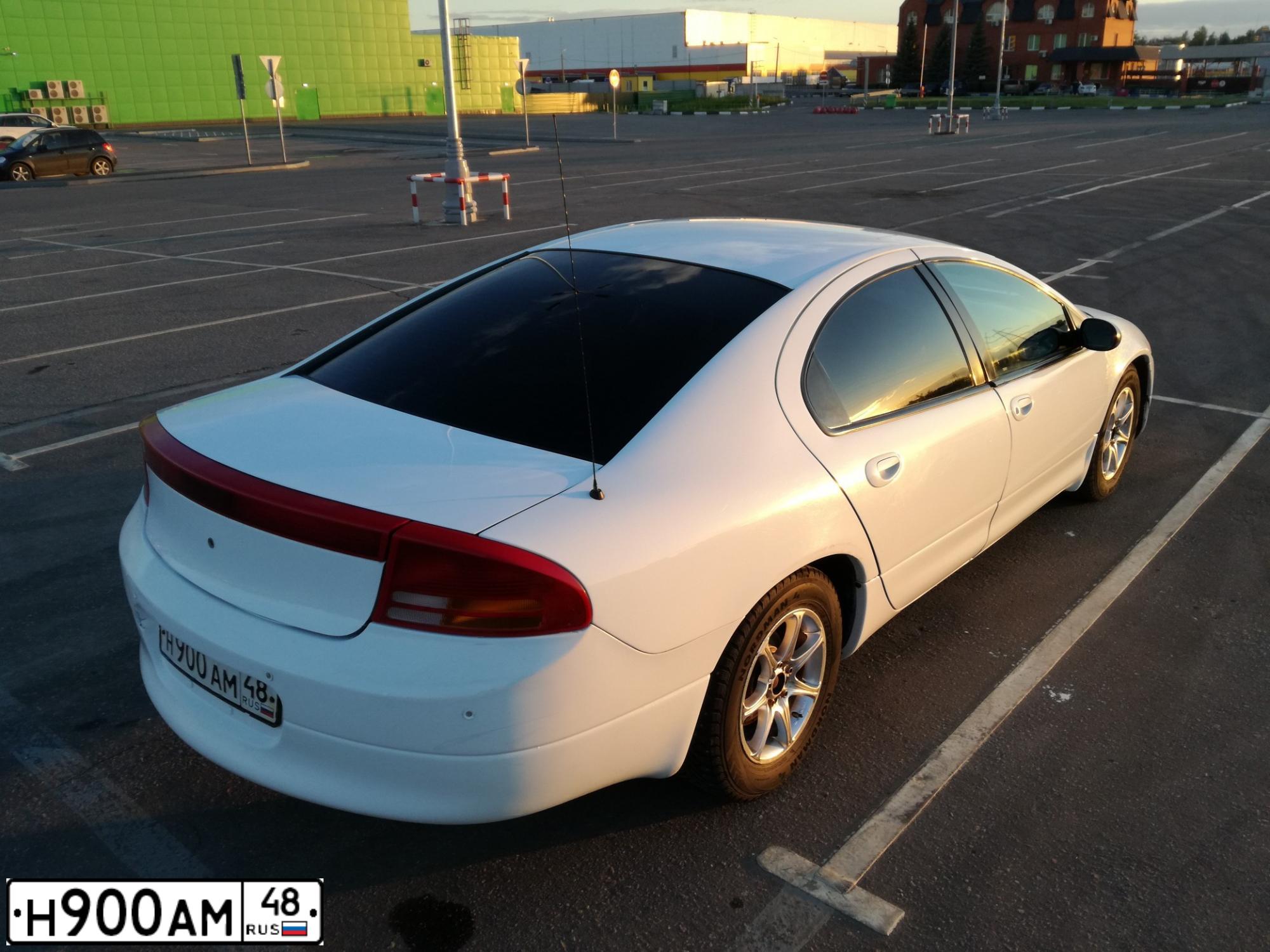 Фото автомобиля DODGE INTREPID, 2000 — госномер К590ТУ763. Цвет: Белый