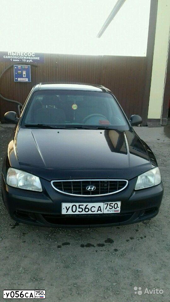 Фото автомобиля HYUNDAI ACCENT, 2005 — госномер Н355УЕ33