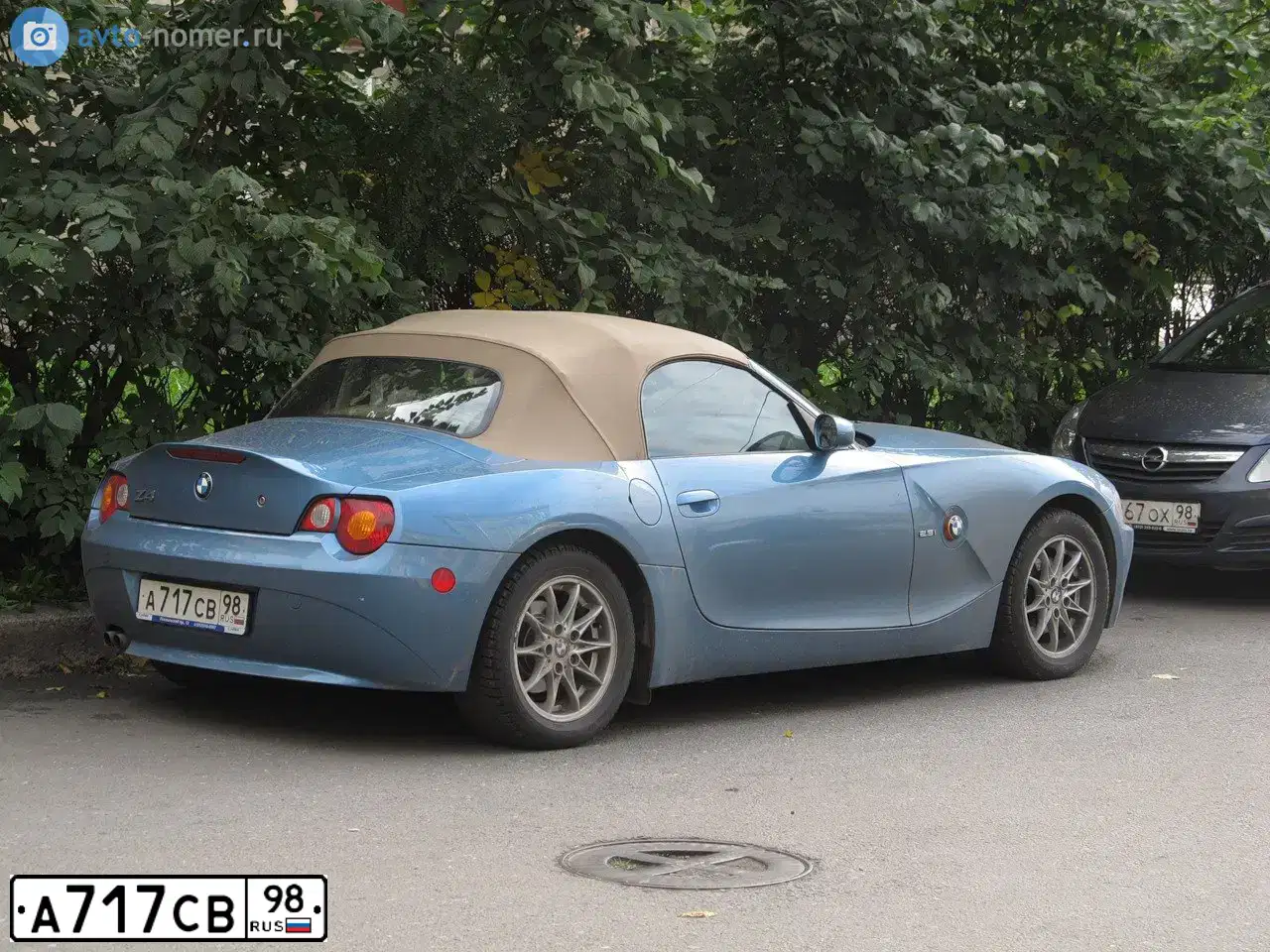 Фото автомобиля БМВ BMW Z4, 2003 — госномер К808КУ147