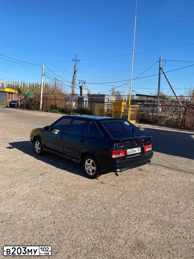 Фото автомобиля ВАЗ21083, 1993 — госномер В203МУ102. Цвет: БЕЛЫЙ
