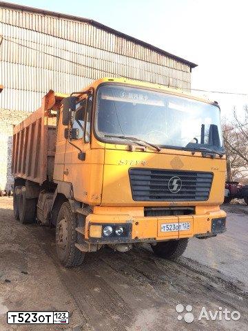 Фото автомобиля SHAANXI SX 325 /6X4/, 2006 — госномер В442ТН198. Цвет: ЖЁЛТЫЙ