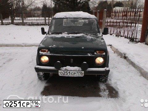 Фото автомобиля LADA 2121 NIVA, 1998 — госномер Р241КС716. Цвет: сине-зеленый