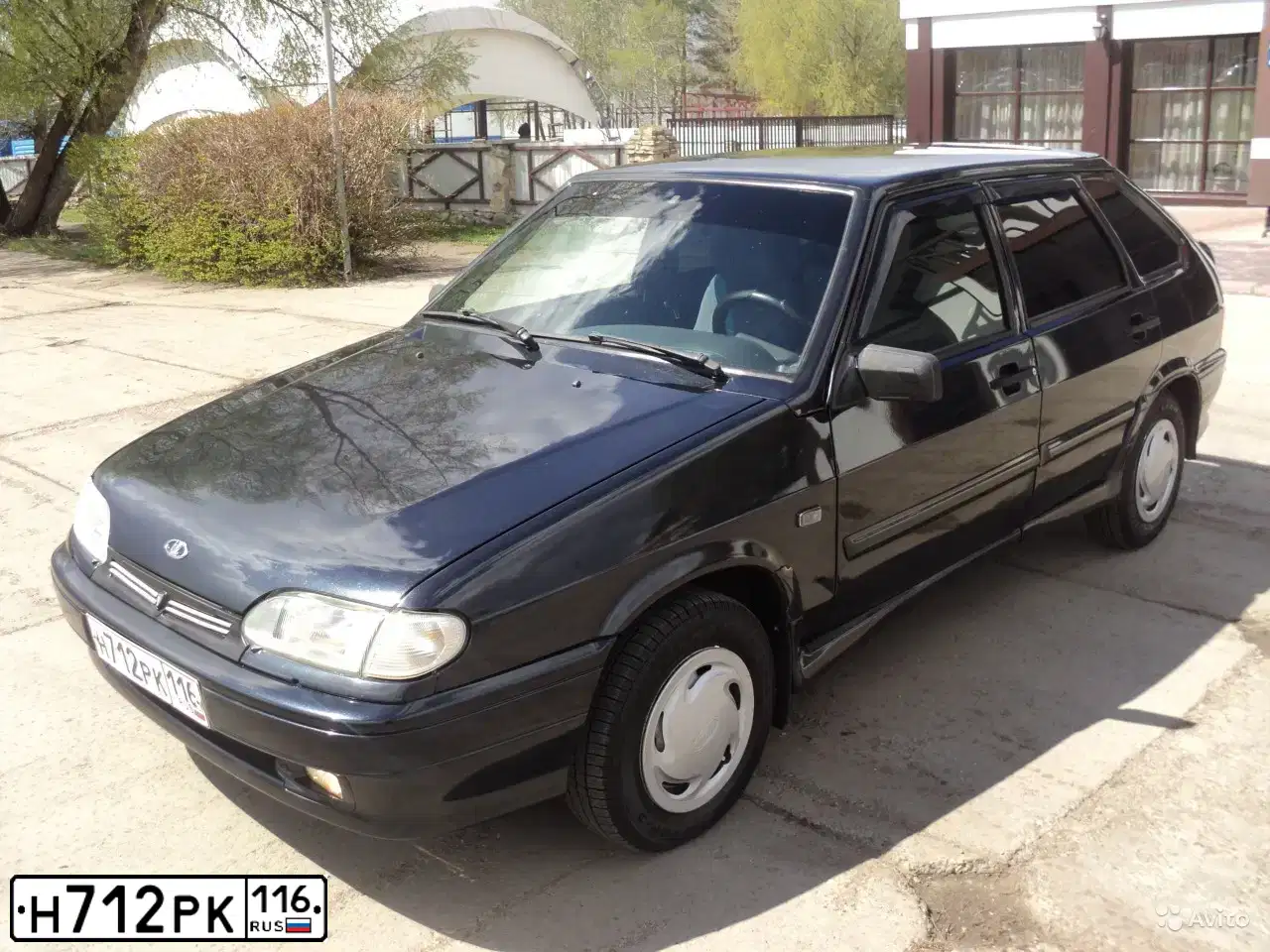 Фото автомобиля LADA 2114 SAMARA, 2008 — госномер Н712РК116. Цвет: ГРАФИТОВЫЙ МЕТАЛЛИК