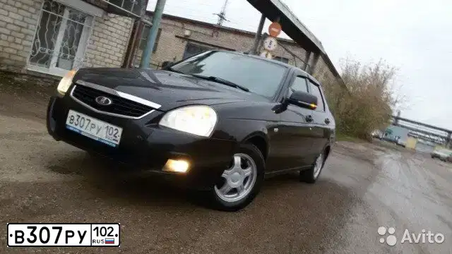 Фото автомобиля LADA 2172 PRIORA, 2012 — госномер М666УО18. Цвет: СИНЕ-ЧЕРНЫЙ