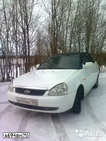 Фото автомобиля LADA 2172 PRIORA, 2008 — госномер А694ВН163. Цвет: БЕЛЫЙ