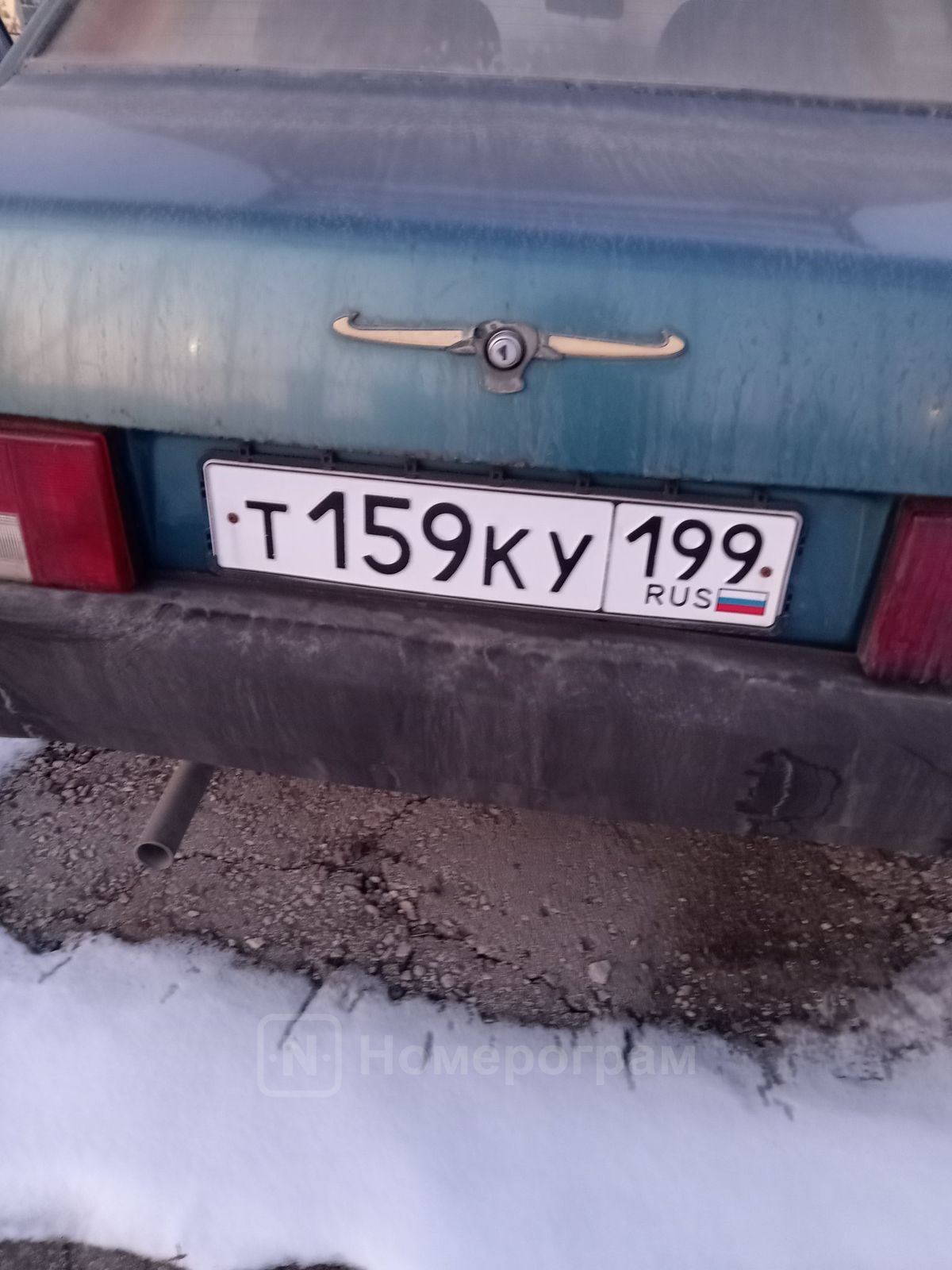 Фото автомобиля LADA 2109 SAMARA, 1999 — госномер Т159КУ199. Цвет: ЗЕЛЕНЫЙ МЕТАЛЛИК