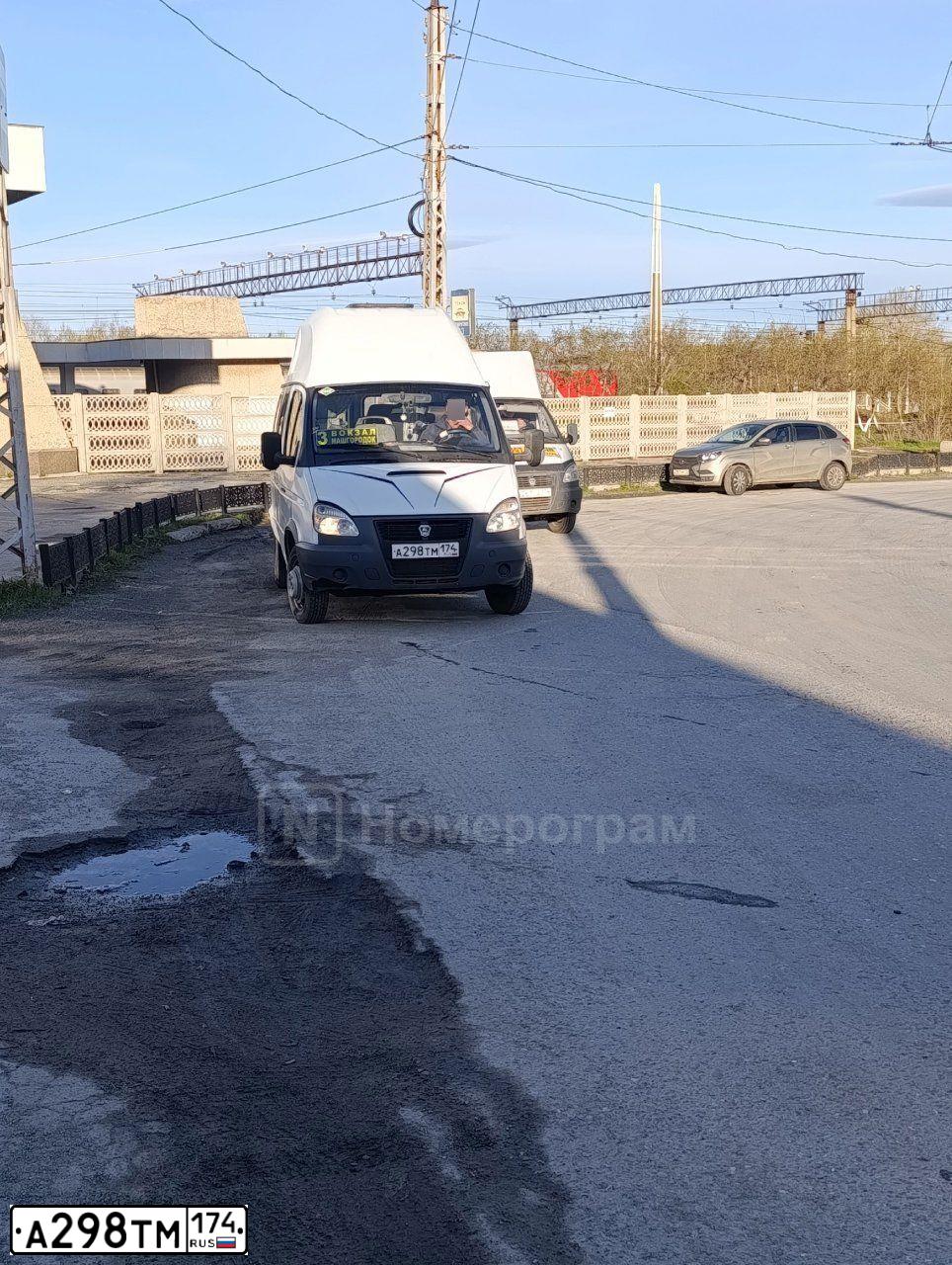 Фото автомобиля GAZ 3221 EL, 2014 — госномер А298ТМ174. Цвет: Белый