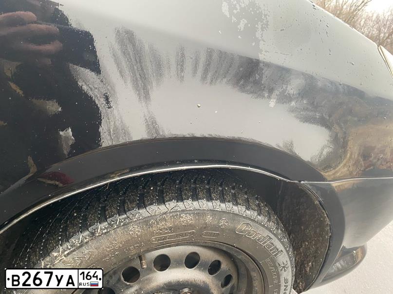 Фото автомобиля GEELY MK, 2014 — госномер В267УА164. Цвет: ЧЕРНЫЙ