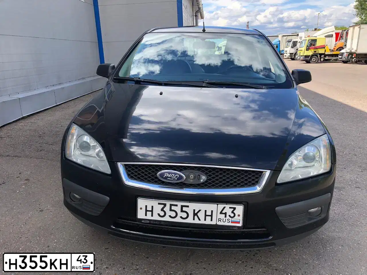 Фото автомобиля FORD D FOCUS, 2006 — госномер Т815ТВ71. Цвет: ЧЕРНЫЙ