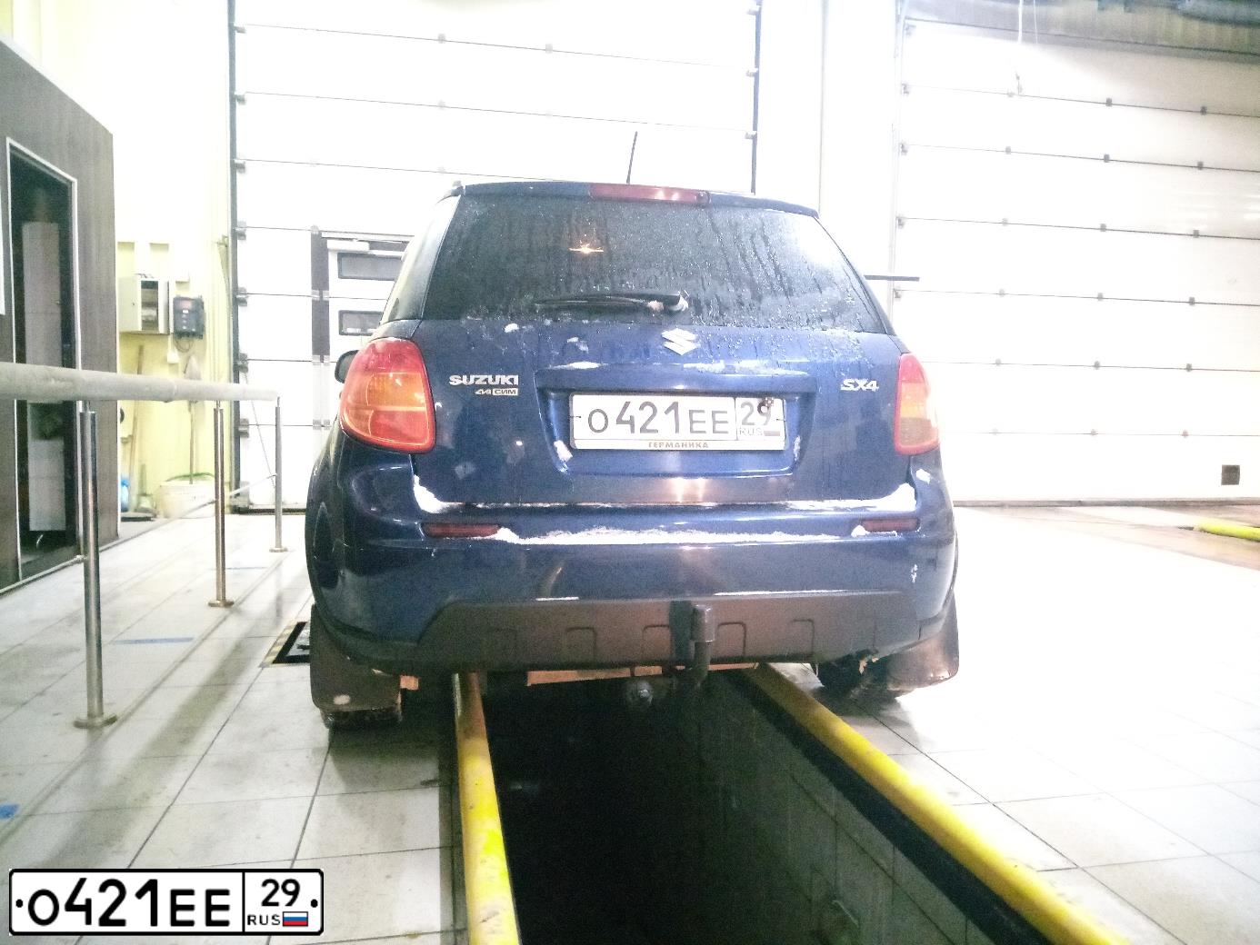 Фото автомобиля SUZUKI SX4, 2008 — госномер Е761СВ43