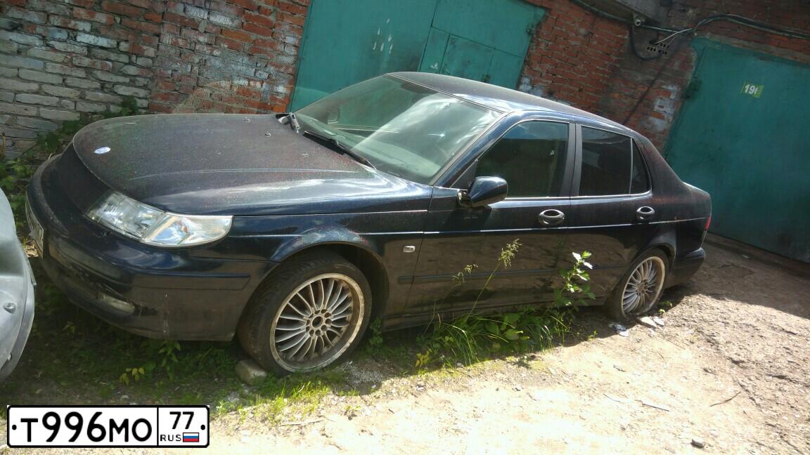 Фото автомобиля SAAB 9-5, 1999. Цвет: ТЕМНО-СИНИЙ