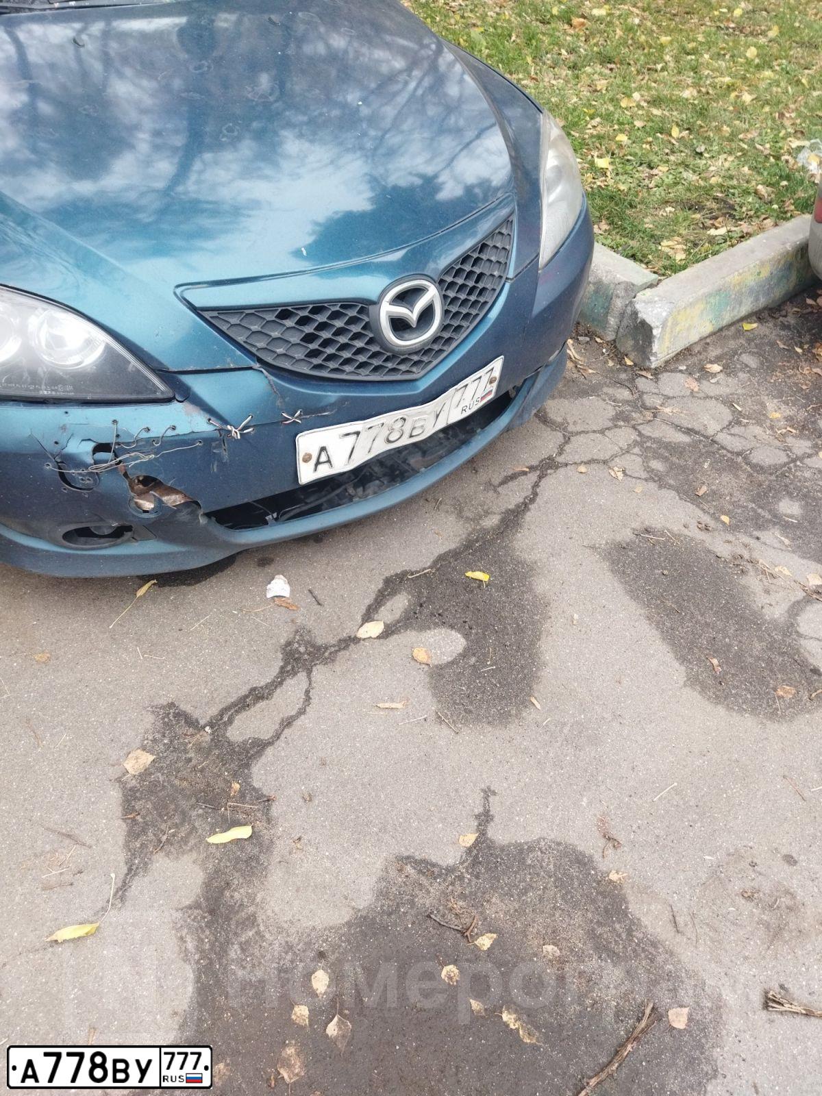 Фото автомобиля MAZDA 3, 2007 — госномер Н717ОМ197. Цвет: СИНИЙ