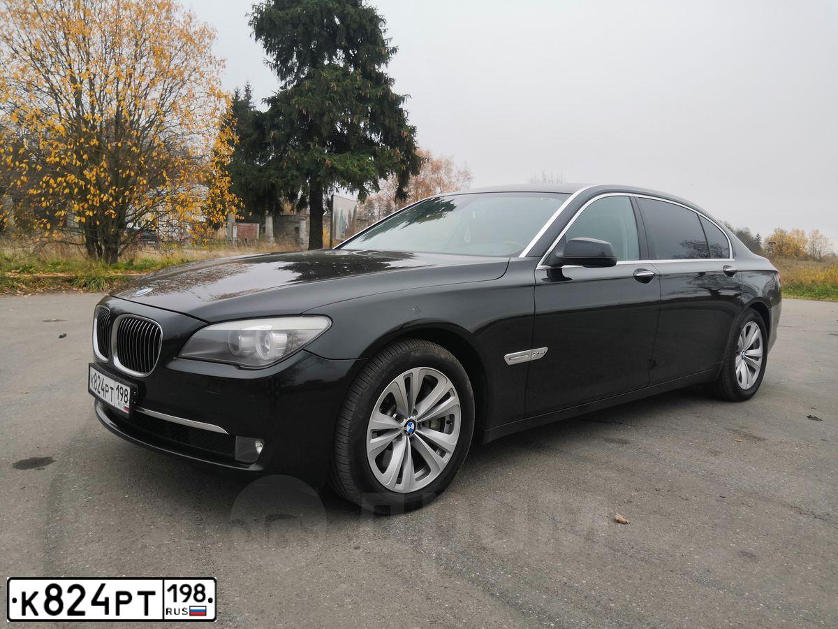 Фото автомобиля BMW SERIE 7, 2011 — госномер О296ОО98. Цвет: ЧЕРНЫЙ