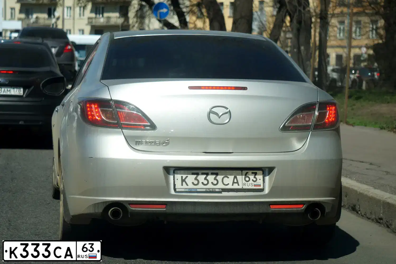 Фото автомобиля MAZDA 323, 2008 — госномер К333СА63