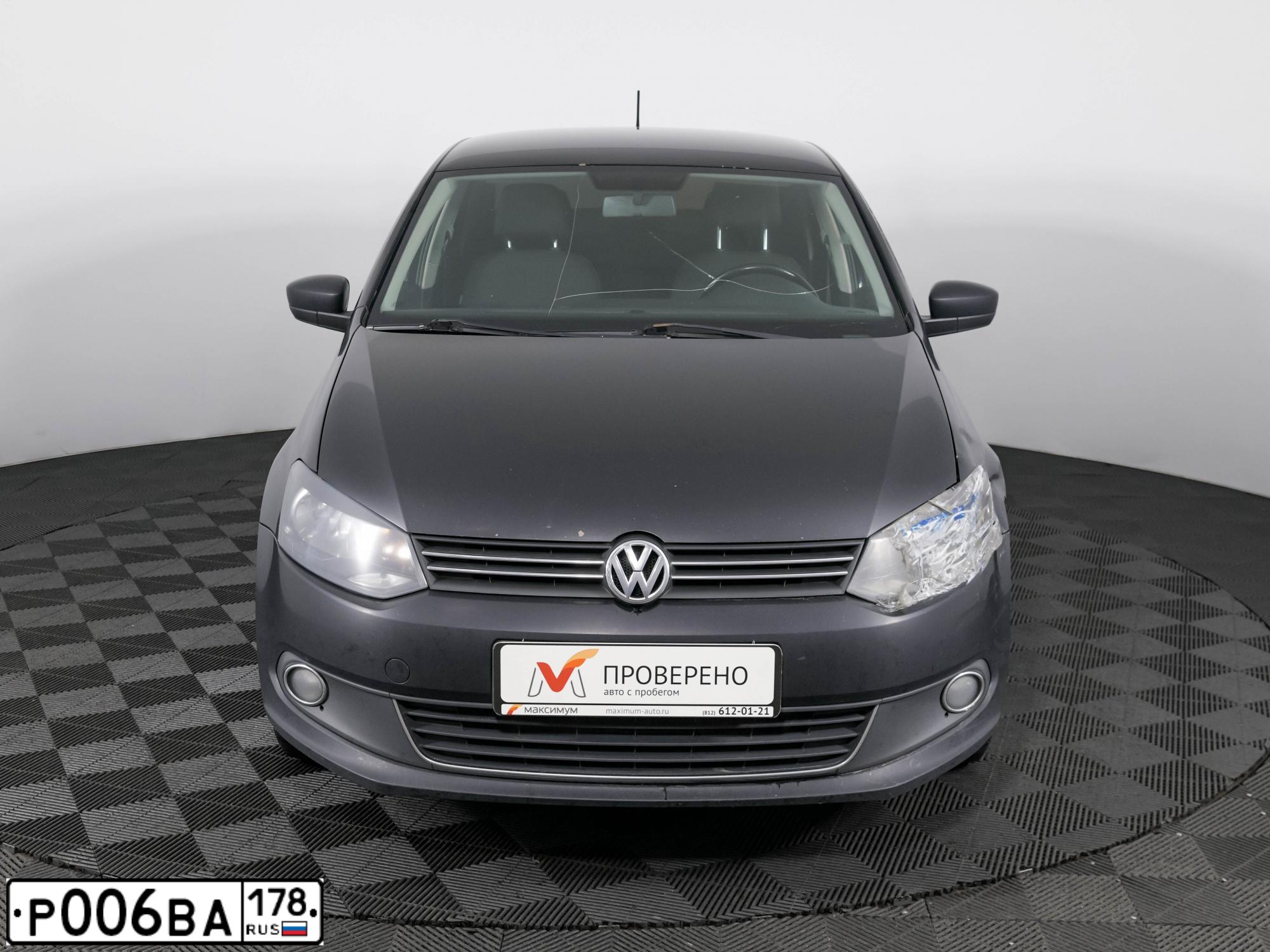 Фото автомобиля VOLKSWAGEN POLO, 2013 — госномер К492ЕМ53. Цвет: ЧЕРНЫЙ