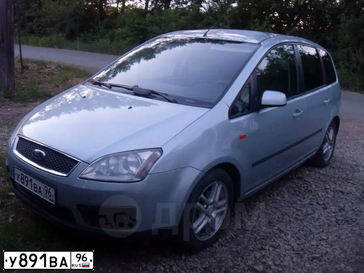 Фото автомобиля FORD FOCUS C-MAX, 2004 — госномер К059НС196. Цвет: СВЕТЛО-ЗЕЛЕНЫЙ