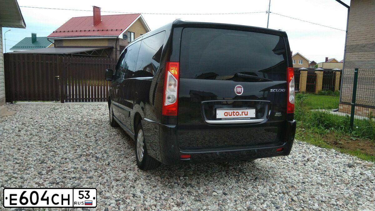 Фото автомобиля FIAT SCUDO, 2014 — госномер В597СО147. Цвет: ЧЕРНЫЙ