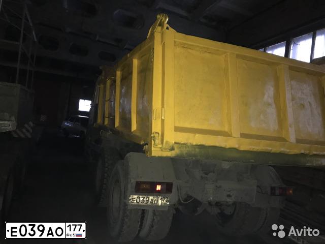 Фото автомобиля MAZ 5516 /6X4/, 2005 — госномер К164ЕР73. Цвет: Белый