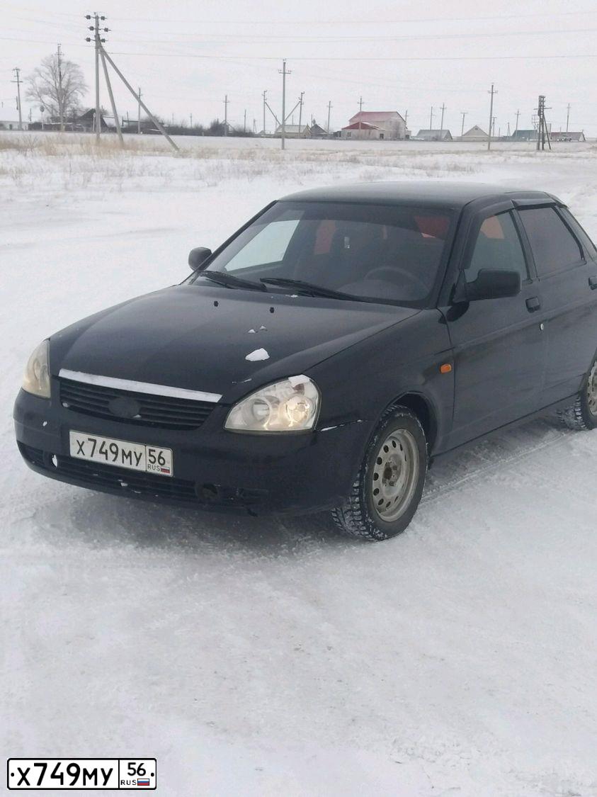 Фото автомобиля LADA 2170 PRIORA, 2007 — госномер С856СС56. Цвет: СИНЕ-ЧЕРНЫЙ