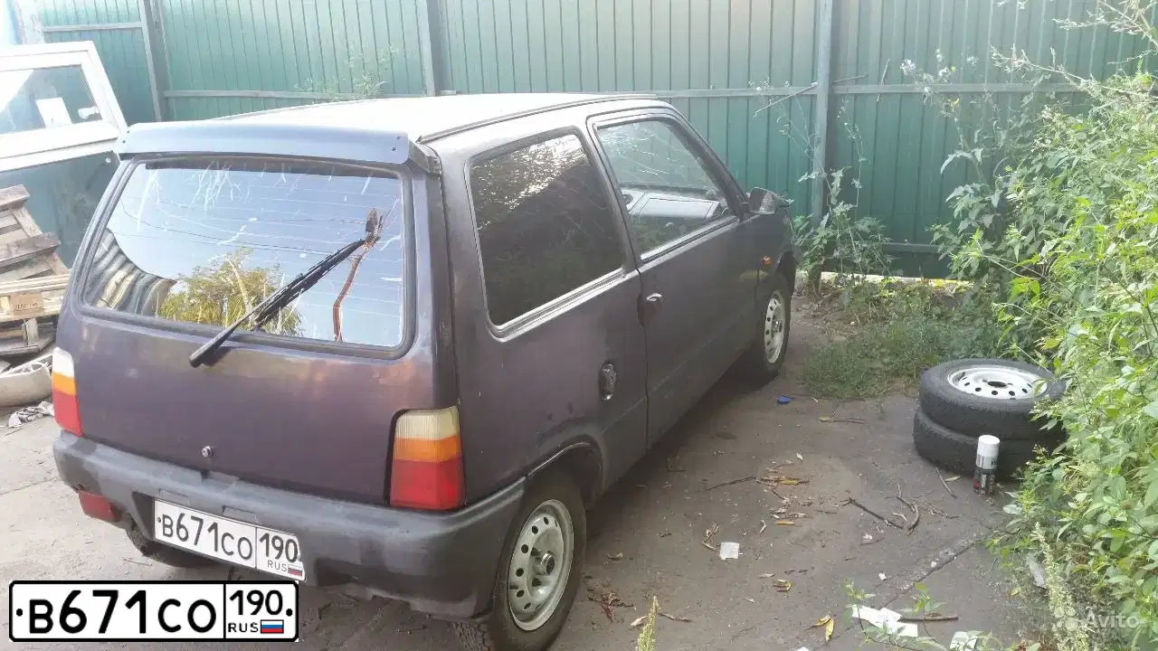 Фото автомобиля LADA OKA, 2000 — госномер С600ТТ69. Цвет: БАКЛАЖАН