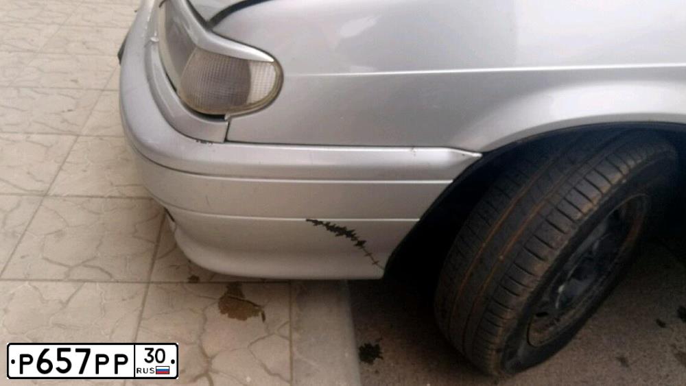 Фото автомобиля LADA 2114 SAMARA, 2004 — госномер Р307ТО05. Цвет: Светло-Серебристый металлик