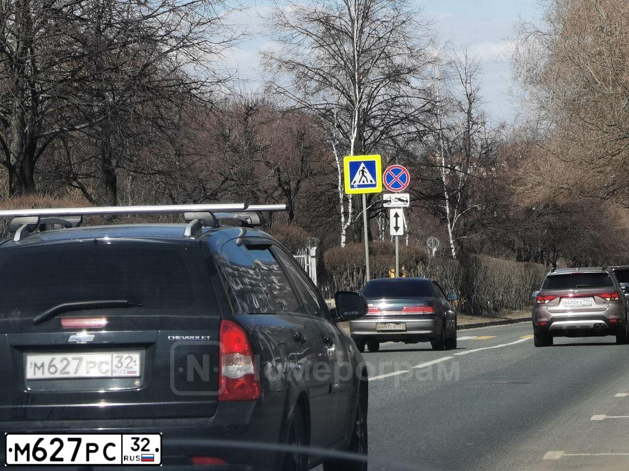 Фото автомобиля CHEVROLET LACETTI, 2012 — госномер М627РС32. Цвет: ЧЕРНЫЙ