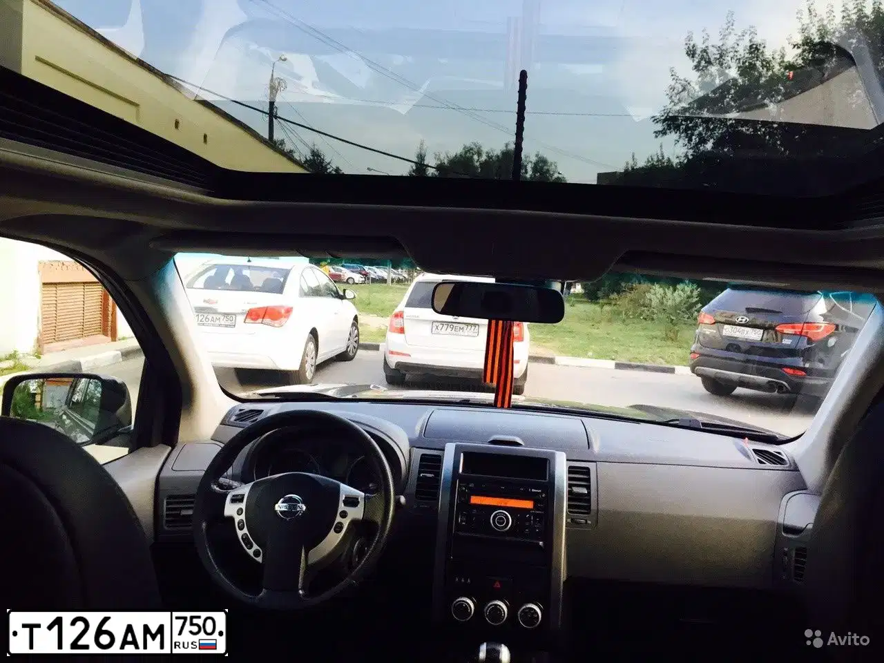 Фото автомобиля NISSAN MURANO, 2007 — госномер Т126АМ790. Цвет: ЧЕРНЫЙ